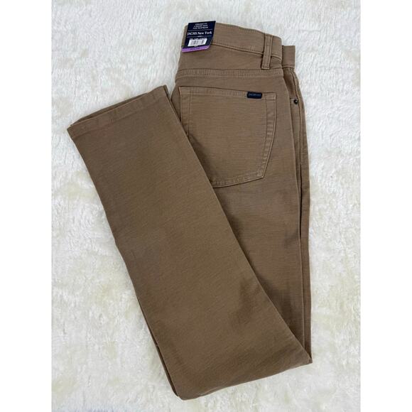 NEW - Jachs New York Men’s 5-Pocket Stretch Twill Straight Tan 30/34 - Picture 9 of 13